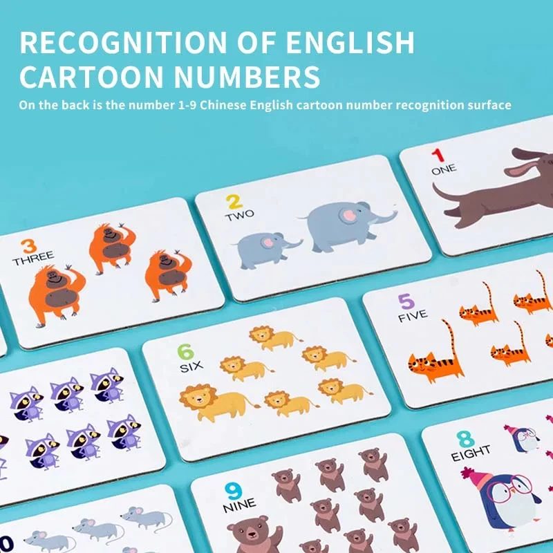 Clip Beads Wooden Toy Kids Sorting Bowl Toddler Learning Activities Fine Motor Skills Toy Preschool Early Educational Montessori - Image 6