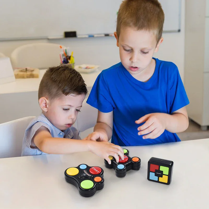 Kids Montessori Educational Memory Game Machine with Lights Sounds Toy Interactive Game Memory Training Game Funny Puzzle Toys - Image 3