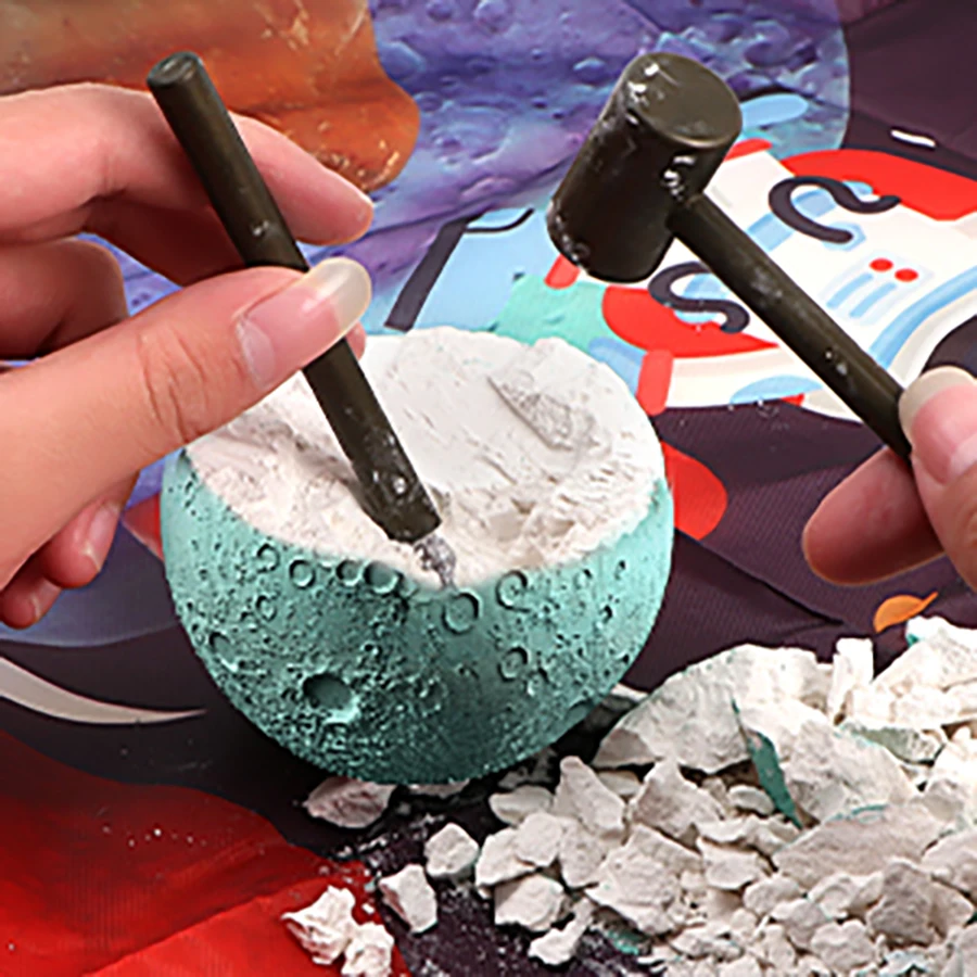 Children's Archaeology Digging Treasure Planet Gem Ore Exploration of The Solar System Mining Science Education Educational Toys - Image 3