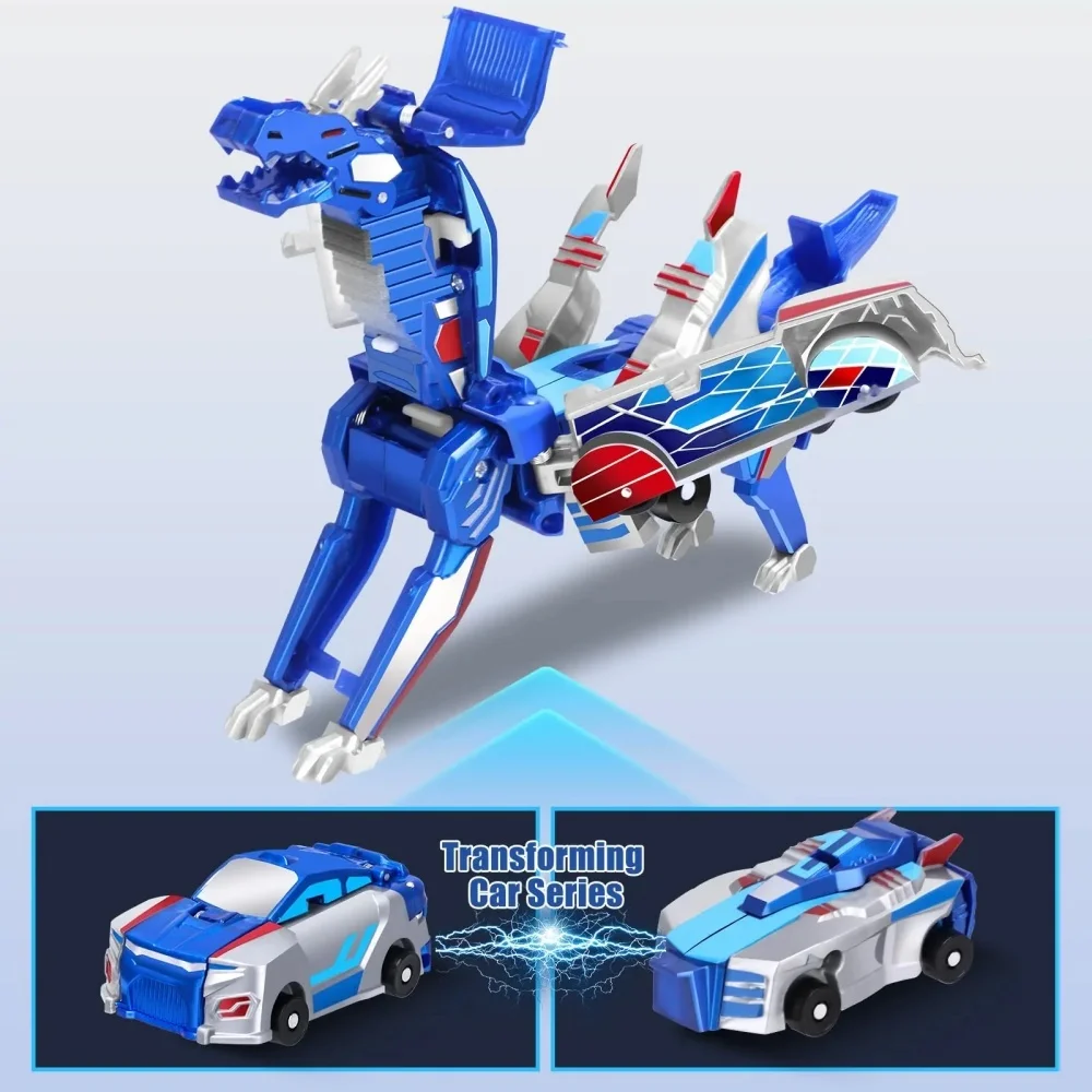 New 2-in-1 Magic Transformation Car: Converts into Horse with Magnetic Collision Deformation Technology, Holiday Gift Toy - Image 3