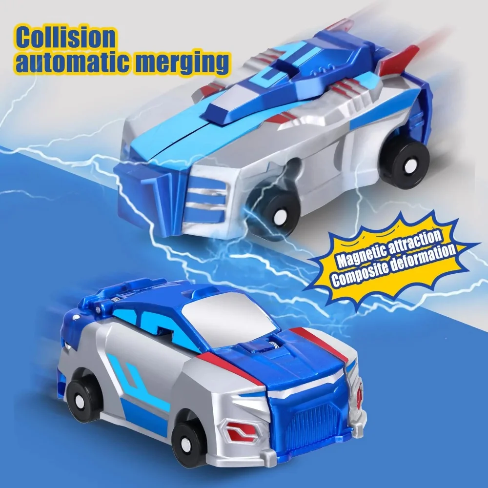 New 2-in-1 Magic Transformation Car: Converts into Horse with Magnetic Collision Deformation Technology, Holiday Gift Toy - Image 4