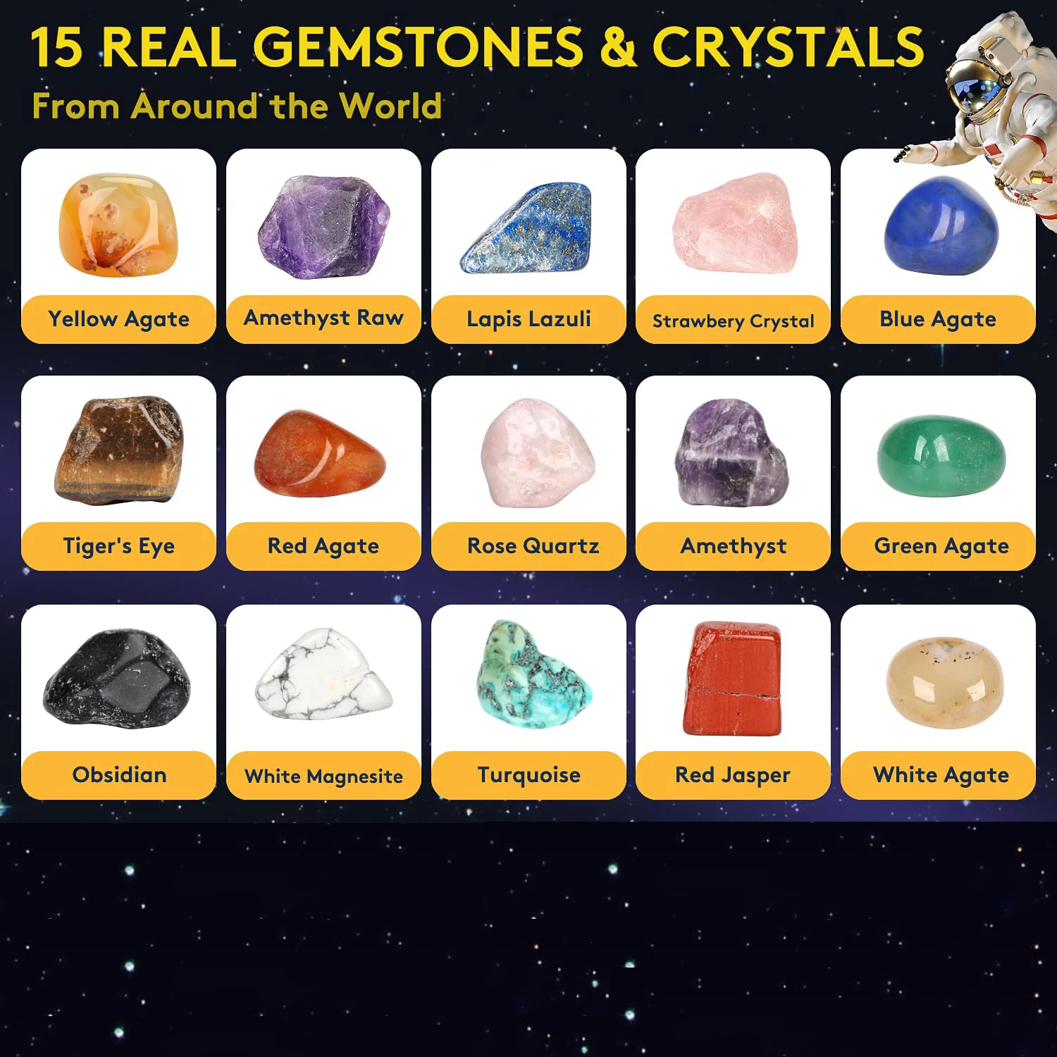Children's Archaeology Digging Treasure Planet Gem Ore Exploration of The Solar System Mining Science Education Educational Toys - Image 5