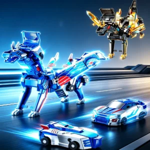 Collision Transforming Dinosaur Car Toy Magnetic Dinosaur Transformer Car Transform into Dinosaurs Fun Transforming Cars